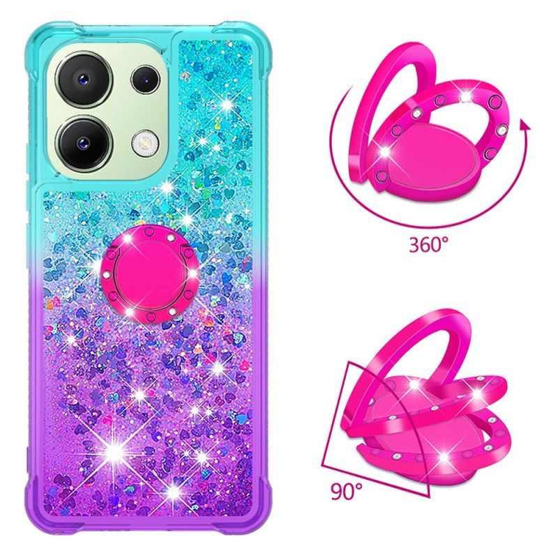 Cover Hoesje Xiaomi Redmi Note 13 4g Telefoonhoesje Glitterringhouder