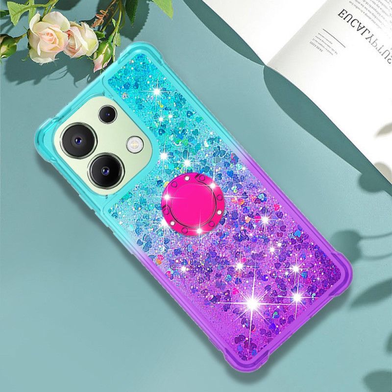 Cover Hoesje Xiaomi Redmi Note 13 4g Telefoonhoesje Glitterringhouder