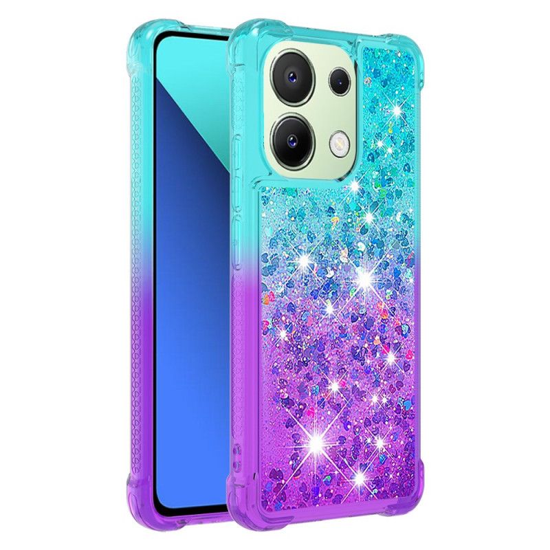 Cover Hoesje Xiaomi Redmi Note 13 4g Telefoonhoesje Glitterverloop