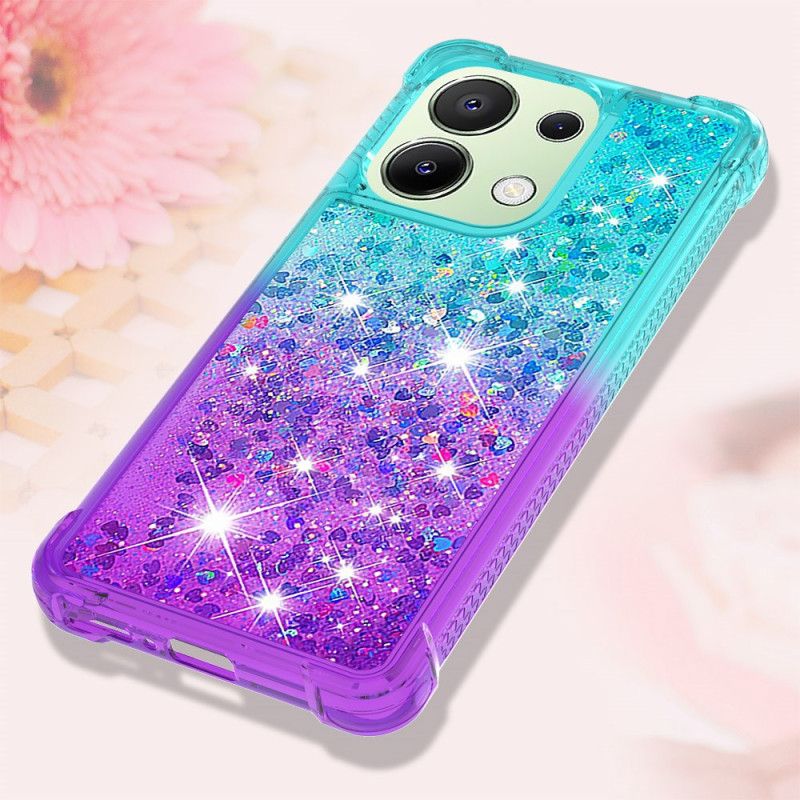 Cover Hoesje Xiaomi Redmi Note 13 4g Telefoonhoesje Glitterverloop