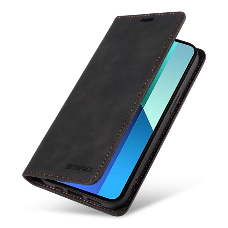 Folio-hoesje Xiaomi Redmi Note 13 4g Betopnice Rfid-bescherming