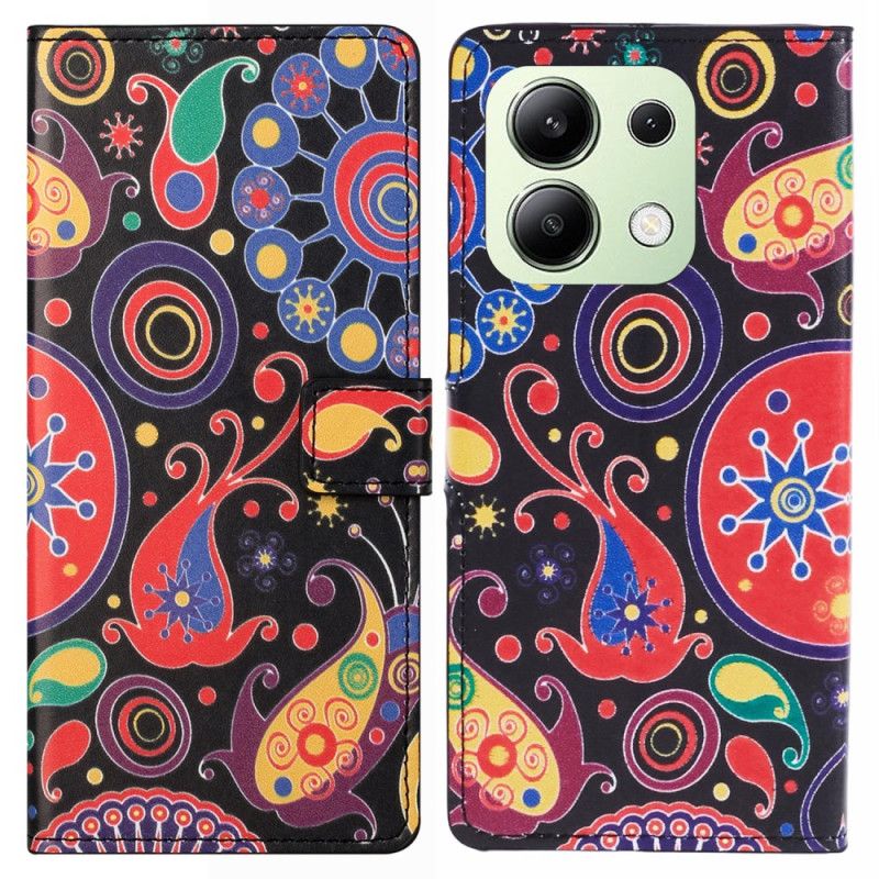 Folio-hoesje Xiaomi Redmi Note 13 4g Galaxy-patroon