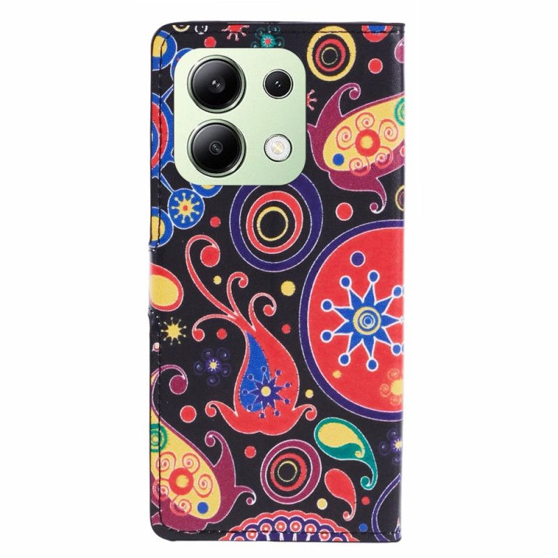 Folio-hoesje Xiaomi Redmi Note 13 4g Galaxy-patroon