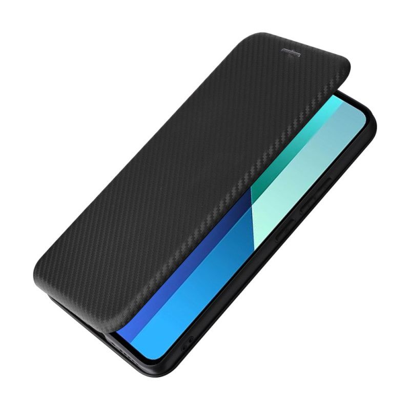 Folio-hoesje Xiaomi Redmi Note 13 4g Koolstofvezel