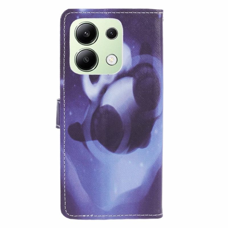 Folio-hoesje Xiaomi Redmi Note 13 4g Space Panda-riem