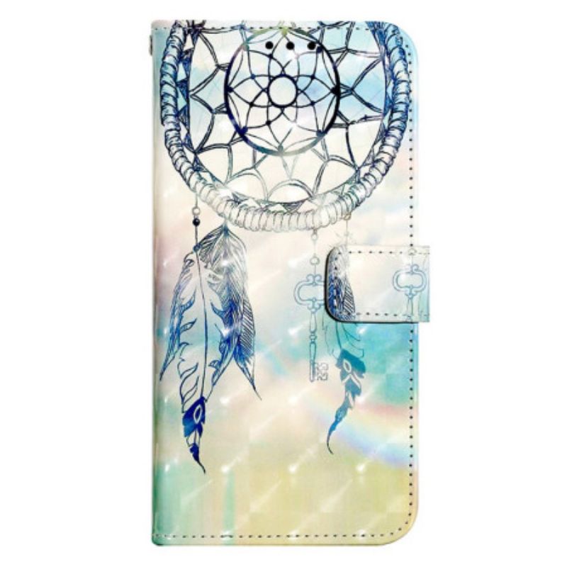 Folio-hoesje Xiaomi Redmi Note 13 4g Telefoonhoesje Pastelkleurige Dromenvanger