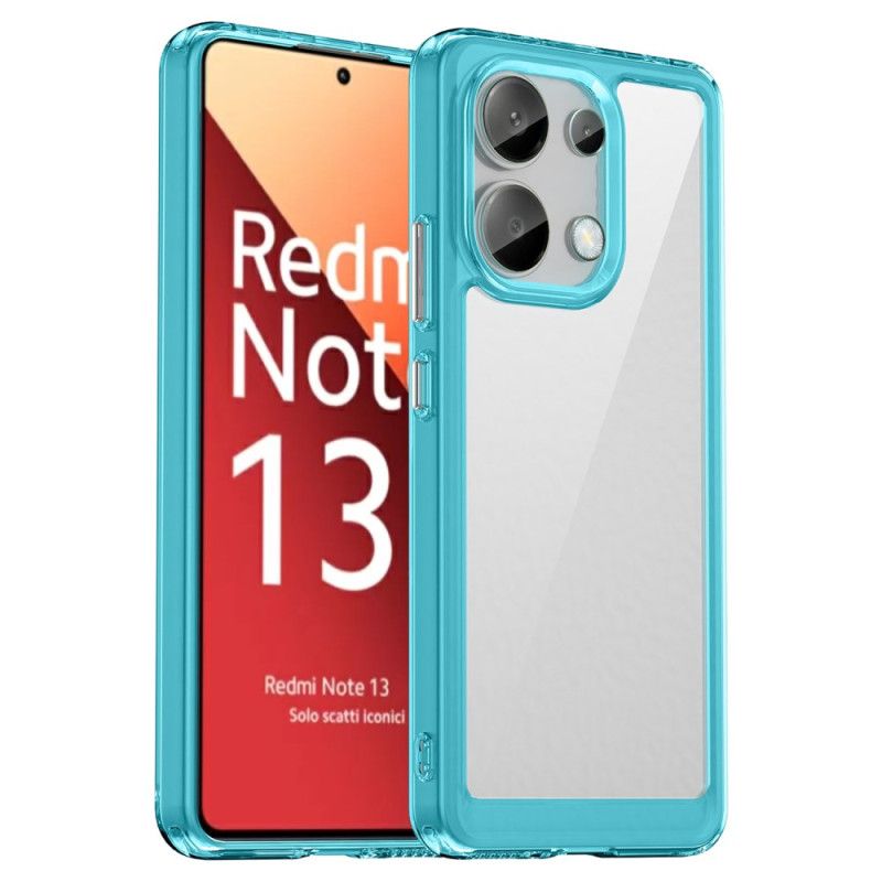 Hoesje Xiaomi Redmi Note 13 4g Hybride Gekleurde Randen