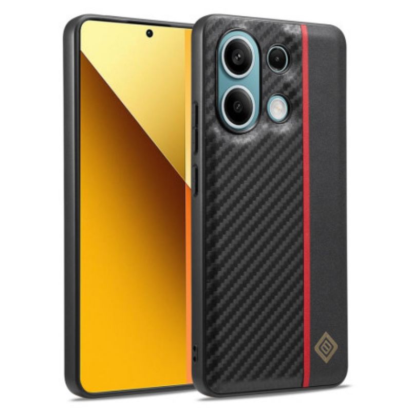 Hoesje Xiaomi Redmi Note 13 4g Koolstofvezeltextuur Lc.imeeke Bescherming Hoesje