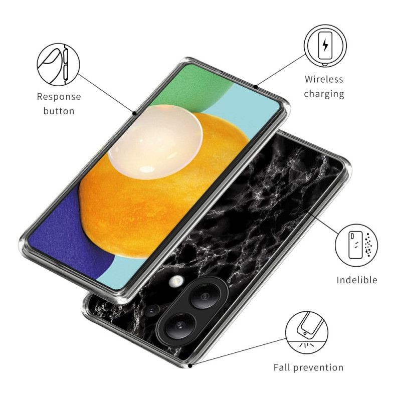 Hoesje Xiaomi Redmi Note 13 4g Marmeren Textuur Bescherming Hoesje