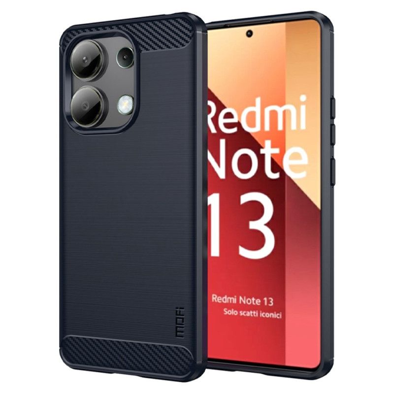 Hoesje Xiaomi Redmi Note 13 4g Mofi Geborstelde Koolstofvezel