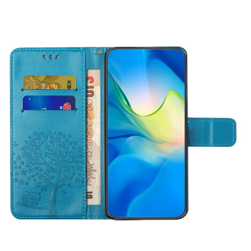 Leren Hoesje Xiaomi Redmi Note 13 4g Bloemenband