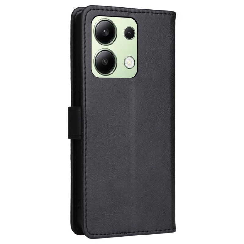 Leren Hoesje Xiaomi Redmi Note 13 4g Verenigd Met Riem Bescherming Hoesje