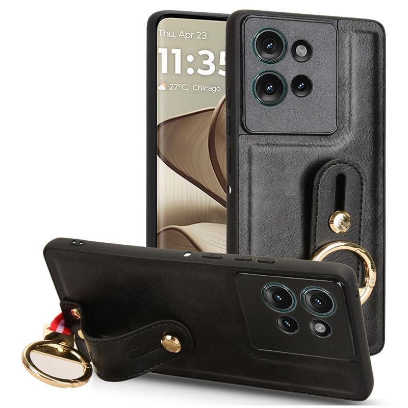 Case Hoesje Motorola Edge 50 Telefoonhoesje Riem En Flesopener