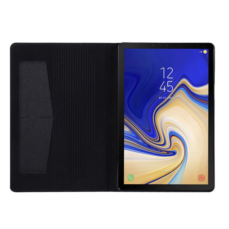 Cover Samsung Galaxy Tab S5e Grijs Zwart Stof