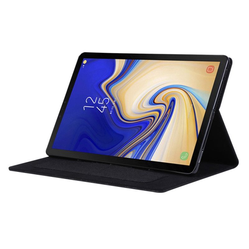 Cover Samsung Galaxy Tab S5e Grijs Zwart Stof