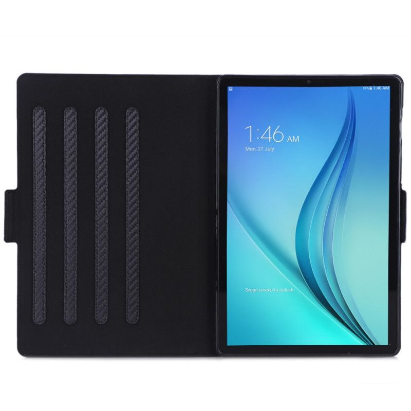 Cover Samsung Galaxy Tab S5e Telefoonhoesje Koolstofvezel