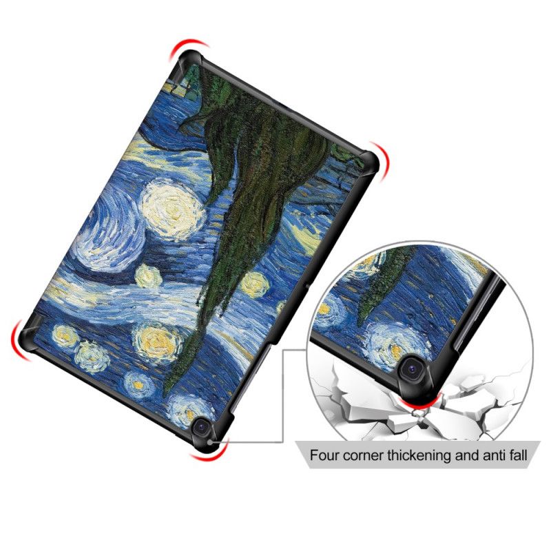 Smartcase Samsung Galaxy Tab S5e Versterkt Van Gogh