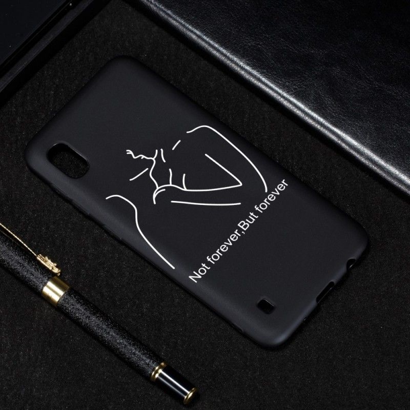 Case Hoesje Samsung Galaxy A10 Telefoonhoesje Flexibele Siliconen Niet Voor Altijd