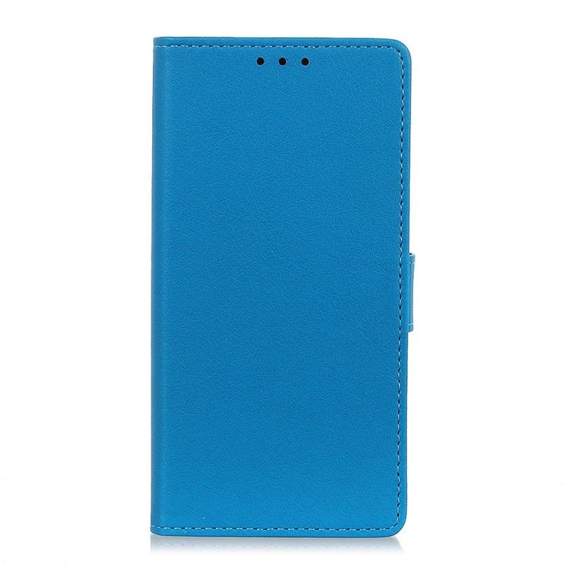 Cover Folio-hoesje Samsung Galaxy A10 Rood Zwart Telefoonhoesje Eenvoudig Kunstleer