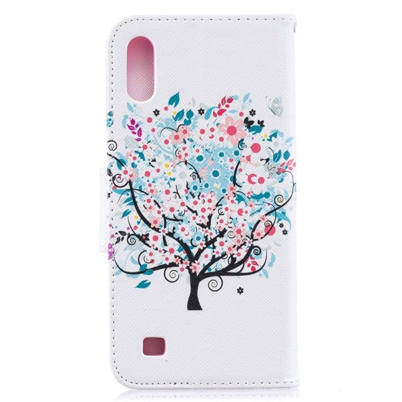 Cover Folio-hoesje Samsung Galaxy A10 Telefoonhoesje Bloemrijke Boom