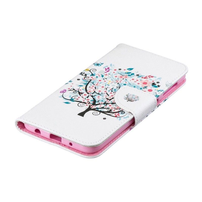 Cover Folio-hoesje Samsung Galaxy A10 Telefoonhoesje Bloemrijke Boom