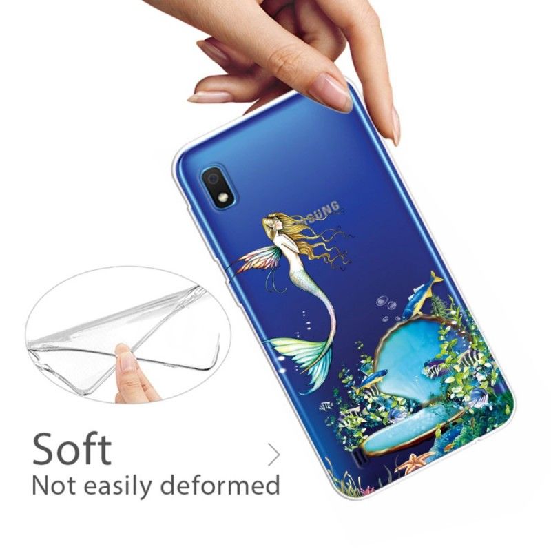 Hoesje Samsung Galaxy A10 Blauwe Sirene