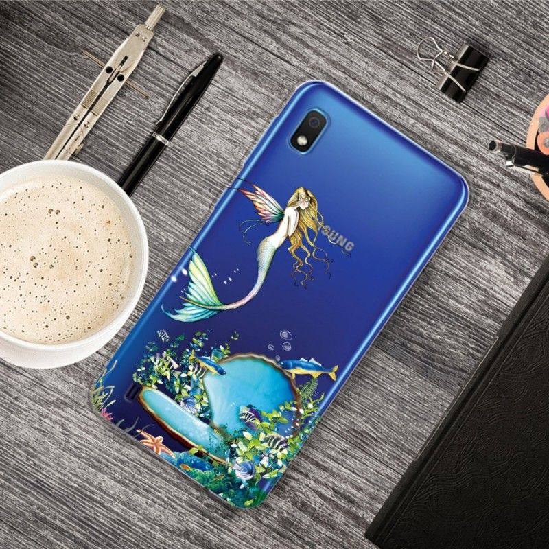 Hoesje Samsung Galaxy A10 Blauwe Sirene