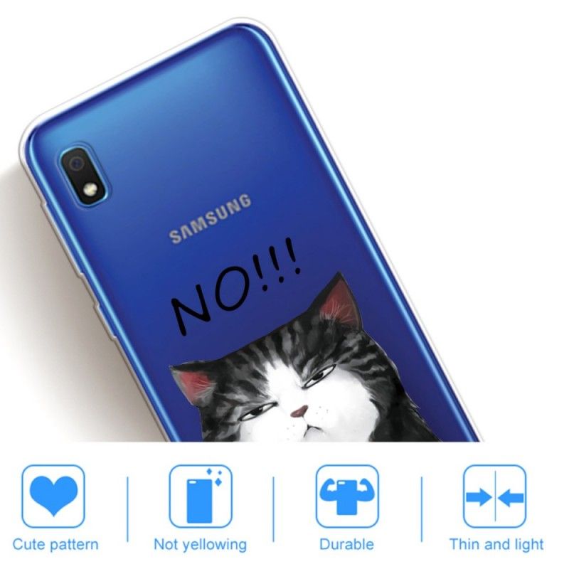 Hoesje Samsung Galaxy A10 De Kat Die Nee Zegt