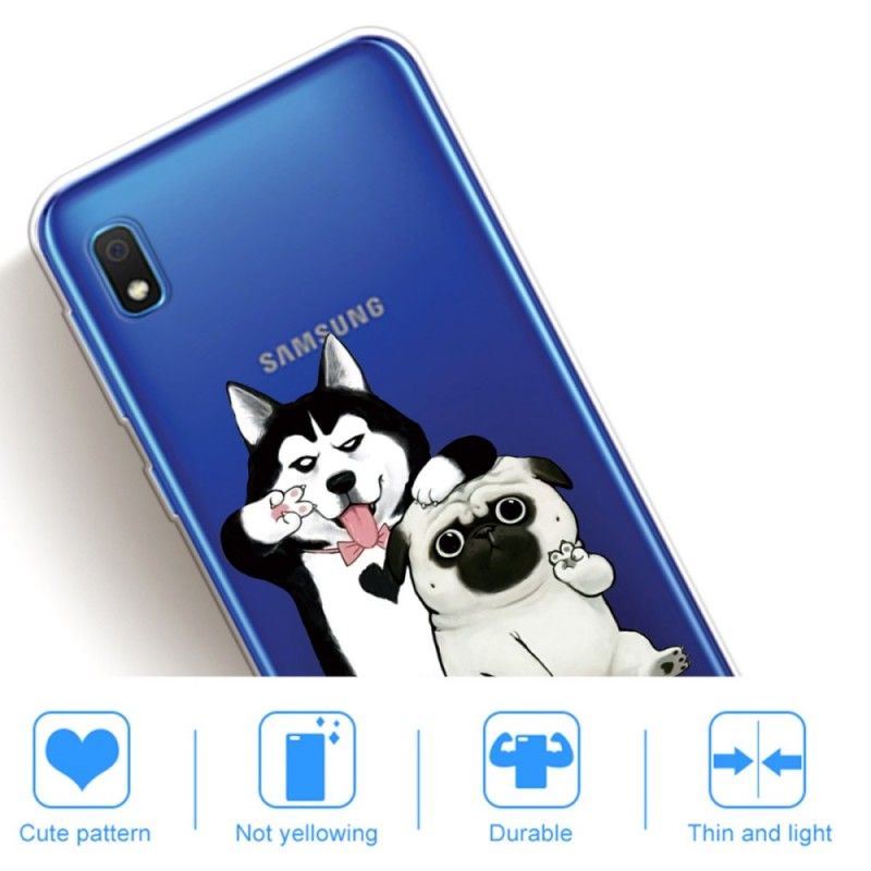 Hoesje Samsung Galaxy A10 Grappige Honden