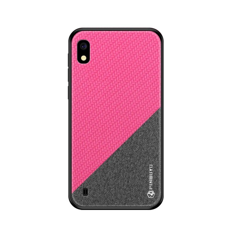 Hoesje Samsung Galaxy A10 Magenta Zwart Pinwuyo Eer Serie