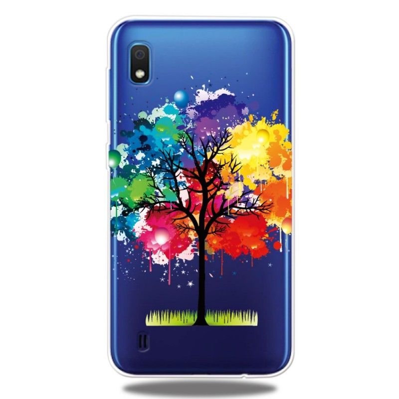 Hoesje Samsung Galaxy A10 Telefoonhoesje Transparante Aquarelboom