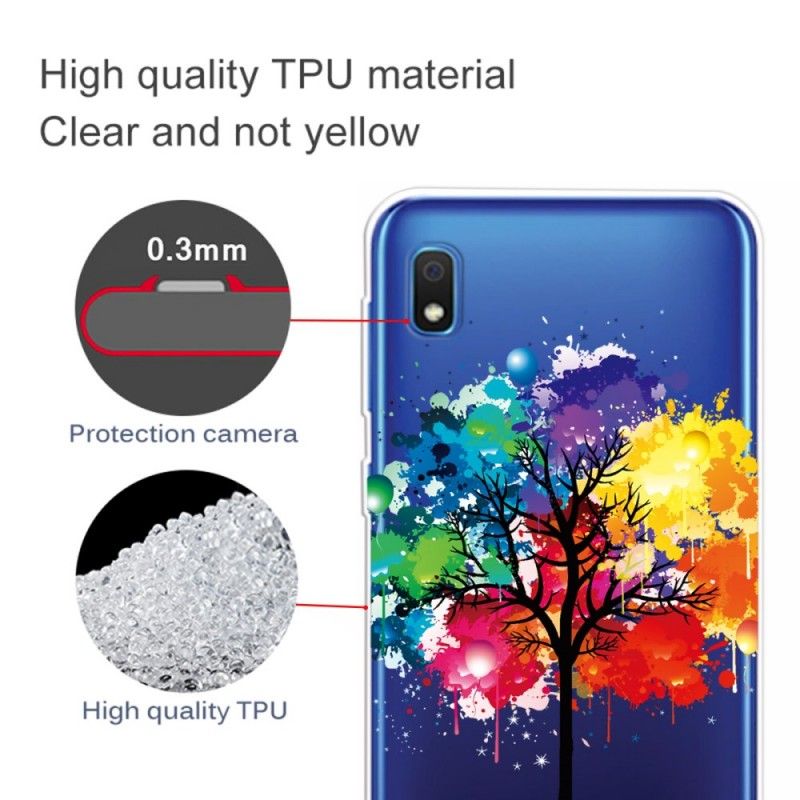 Hoesje Samsung Galaxy A10 Telefoonhoesje Transparante Aquarelboom