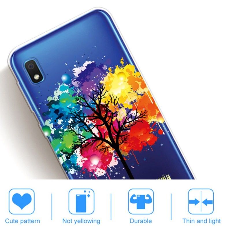 Hoesje Samsung Galaxy A10 Telefoonhoesje Transparante Aquarelboom