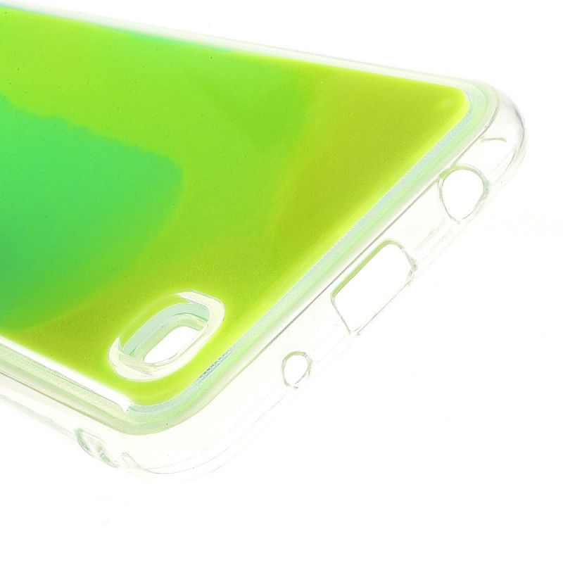 Hoesje voor Samsung Galaxy A10 Appelgroen Paars Fluorescerend