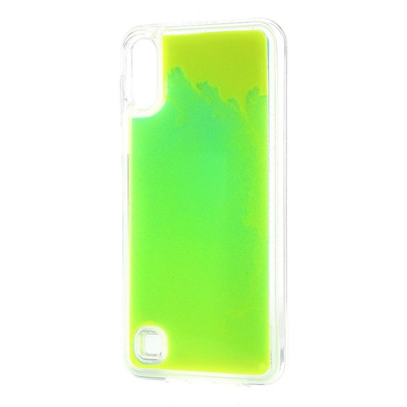 Hoesje voor Samsung Galaxy A10 Appelgroen Paars Fluorescerend