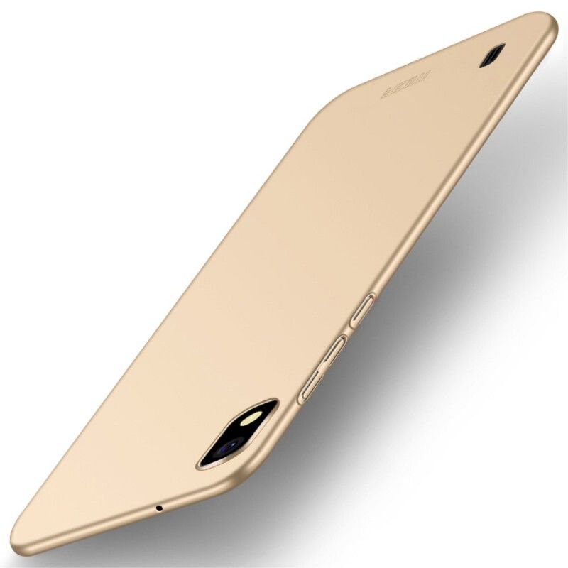 Hoesje voor Samsung Galaxy A10 Goud Zwart Mofi