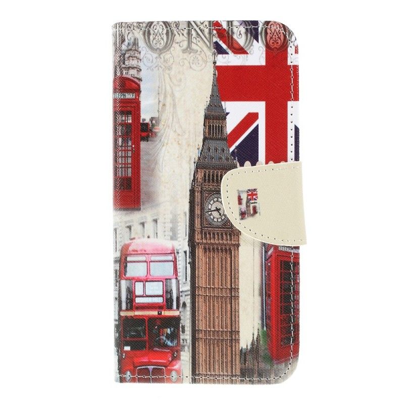 Leren Hoesje Samsung Galaxy A10 Telefoonhoesje Leven In Londen