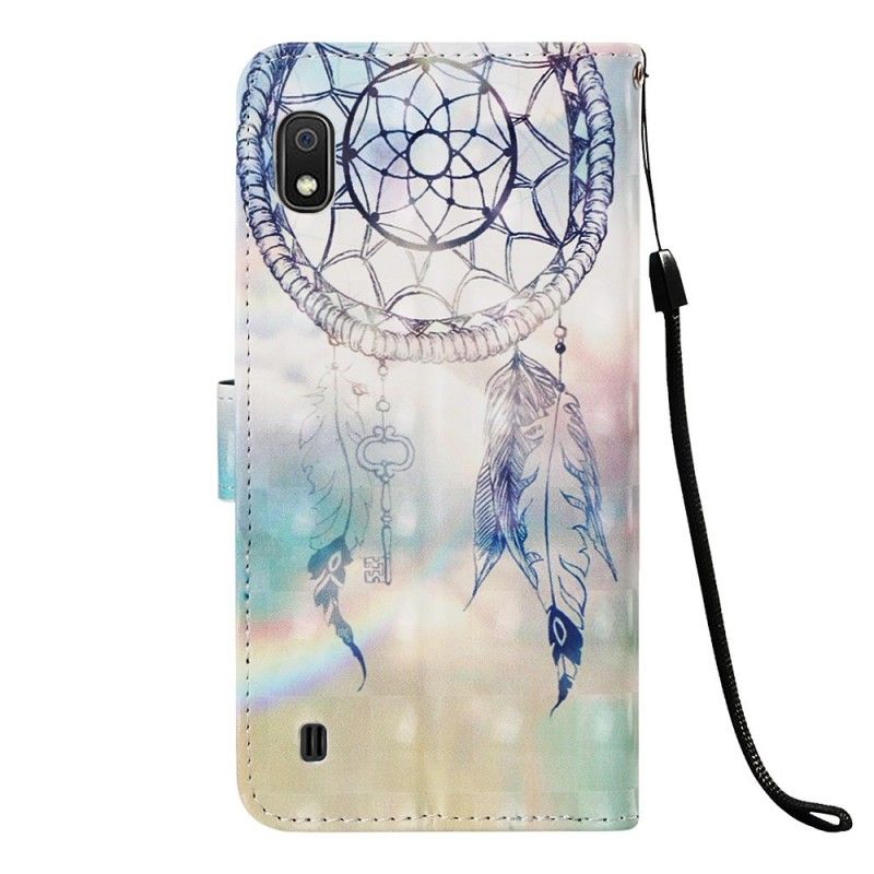 Leren Hoesje voor Samsung Galaxy A10 Pastel Dromenvanger