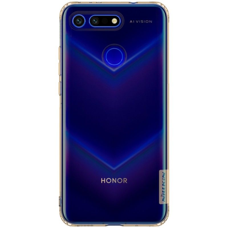 Hoesje voor Honor View 20 Goud Transparant Nillkin