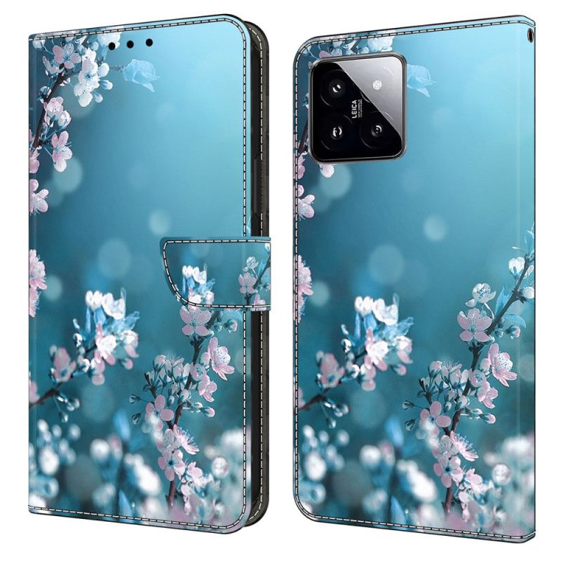 Bescherming Hoesje Xiaomi 14 Pruimenbloesems