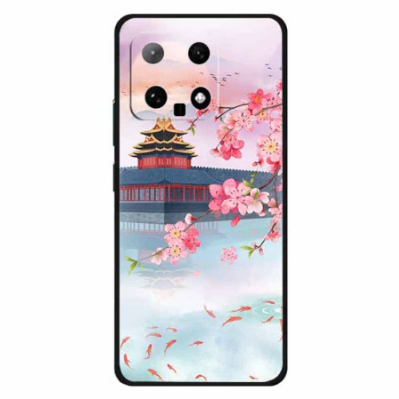 Case Hoesje Xiaomi 14 Telefoonhoesje Azië Schilderij