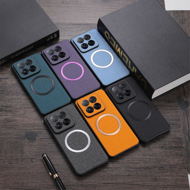 Cover Hoesje Xiaomi 14 Telefoonhoesje Slank Compatibel Met Magsafe