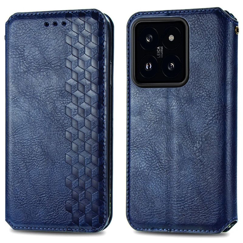 Folio-hoesje Xiaomi 14 Telefoonhoesje 3d-patroon