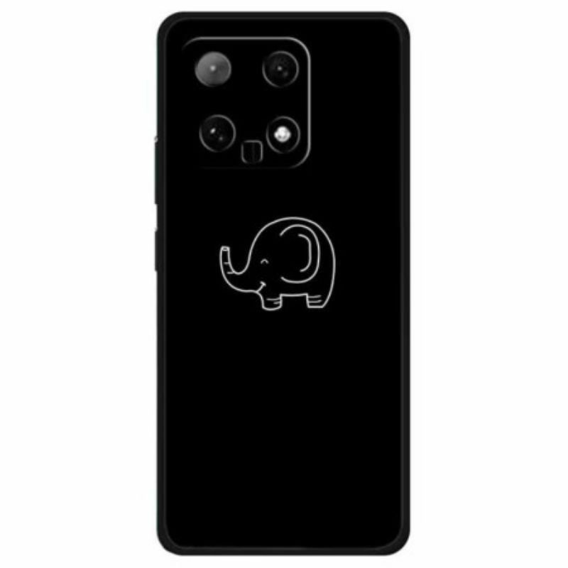 Hoesje Voor Xiaomi 14 Kleine Olifant