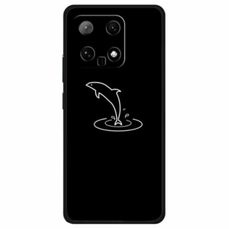 Hoesje Xiaomi 14 Walvis Bescherming Hoesje