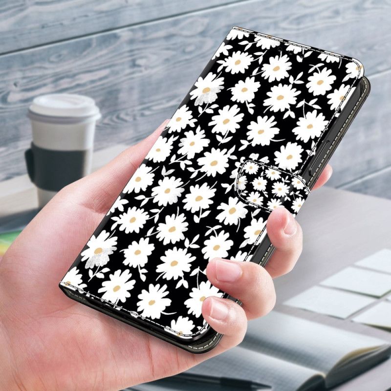 Leren Hoesje Xiaomi 14 Bloemen Bescherming Hoesje