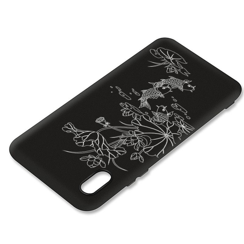 Cover Hoesje Xiaomi Redmi 7A Telefoonhoesje Flexibele Siliconen Vis