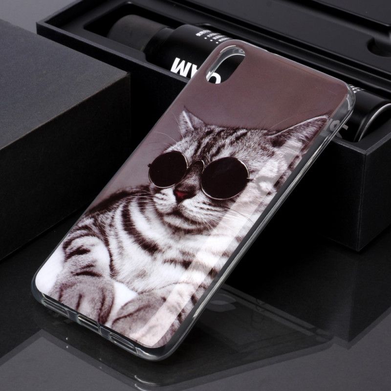 Cover Hoesje Xiaomi Redmi 7A Telefoonhoesje Mijn Incognito Kitten