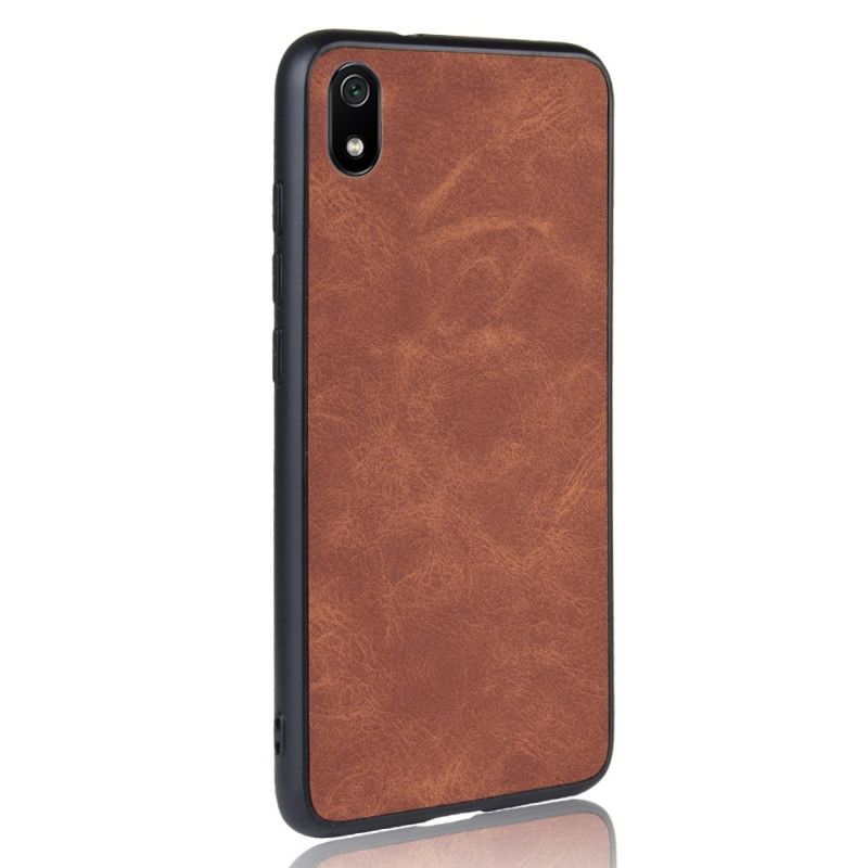 Hoesje voor Xiaomi Redmi 7A Bruin Premium Leereffect