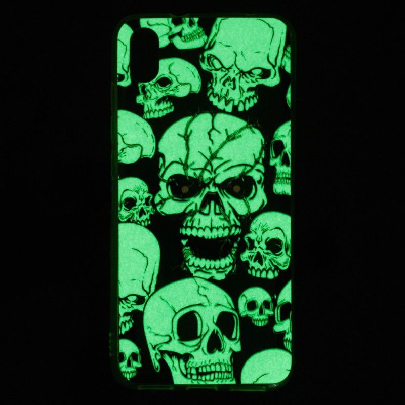 Hoesje Xiaomi Redmi 7A Aandacht Fluorescerende Schedels